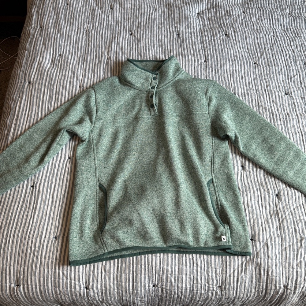 Eddie Bauer Women's Radiator Fleece 2.0 Snap Mock size L